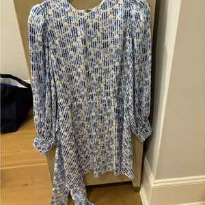 Alice + Olivia Floral Striped Dress